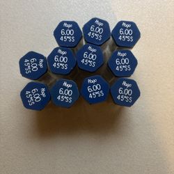 11 New Furnace Nozzles Hago 6.00 45 Degrees SS 