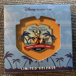 DVC-Disney Vacation Club Goofy Exclusive 2023 Member Cruise Pin Limited Release