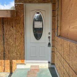 Prehung Entry Door - Fiberglass - 36x80
