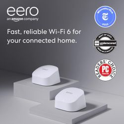 Eero 6 Dual Band WiFi Router.