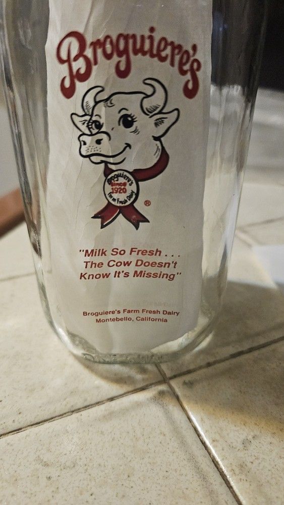 Broguiere's Milk Bottle