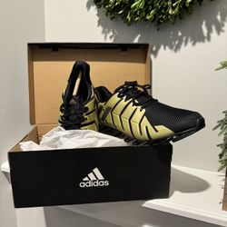 Springblade Pro 'Black Metallic Gold Running Shoes
