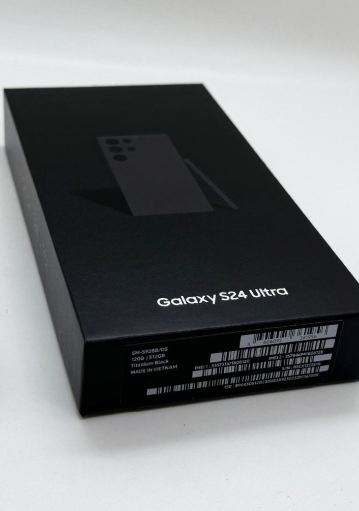 Samsung S24 Ultra 256 GB. Black  New & Unlocked