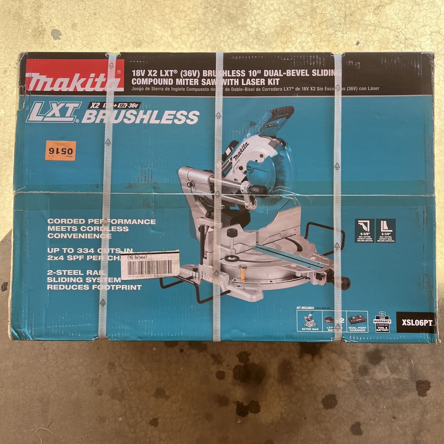 Makita Dual-Bevel Sliding Compound Miter Saw 