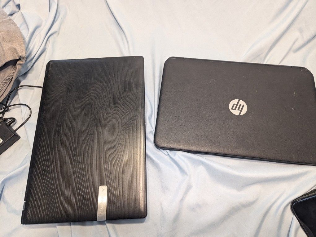 Two Laptops For Parts Or Repairs HP And Gateway
