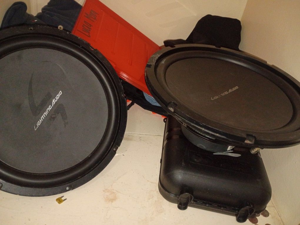 Lighting Audio Speakers Subwoofer