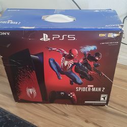 PLAYSTATION 5 SPECIAL LIMITED SPIDERMAN EDITION COMPLETE IN THE BOX