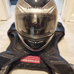 20$ Stryker Vest With Back Armor And Helmet 