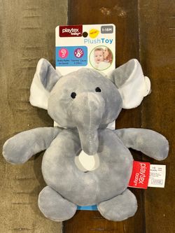 Playtex Baby Rattle Plush Toy 7.5” - New
