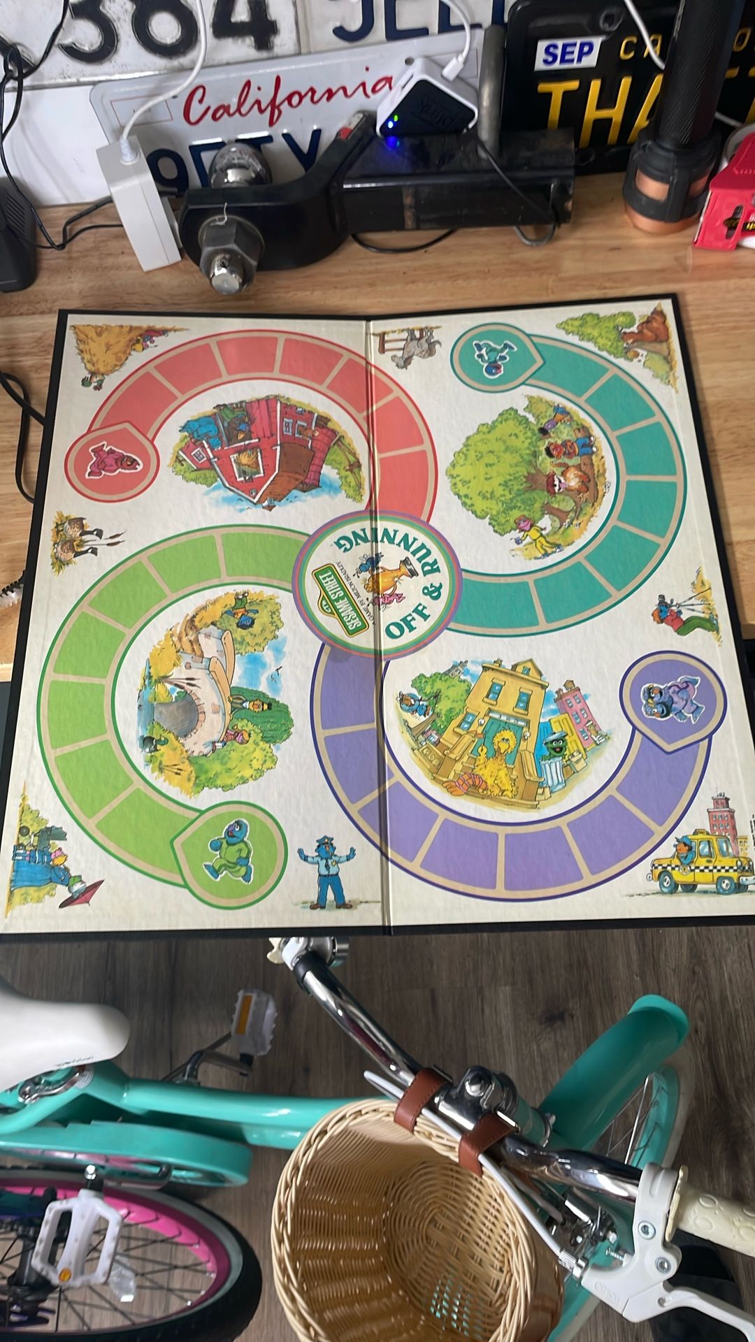 Vintage Sesame Street Board Game
