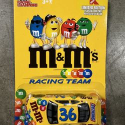 2002 NASCAR 36 Racing Team K Mart Limited Edition M&M 1:64 Scale Collectible Toy Car
