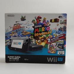 New Nintendo Wii U 32GB Super Mario 3D World Deluxe Set