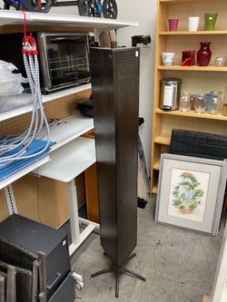 Pegboard Display, Rotating Rack