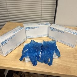Vinyl Gloves (POWDERED) 4 boxes
