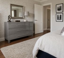 Oversized Grey Dresser – Modern Luxury Style