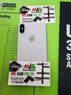 IPHONE X 64GB UNLOCKED