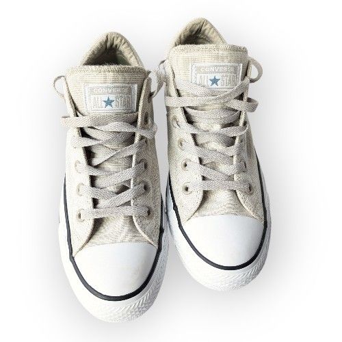 Converse AllStar Women's Size 9.5 Papyrus White 563444F Excellent