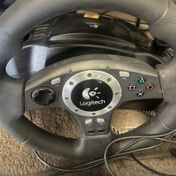 Logitech Steering Wheel. Pc. Ps2. PS3 