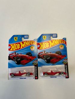 Hotwheels Set of 2 f1 Ferrari F2004 f1 Hotwheels