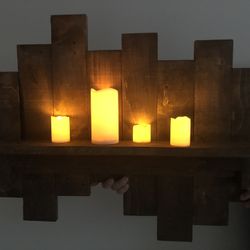 Wall Hanging With Candles