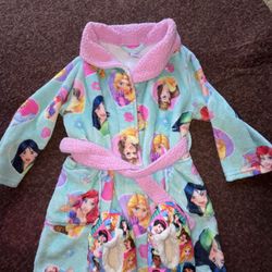 4T Princess Robe And Slippers