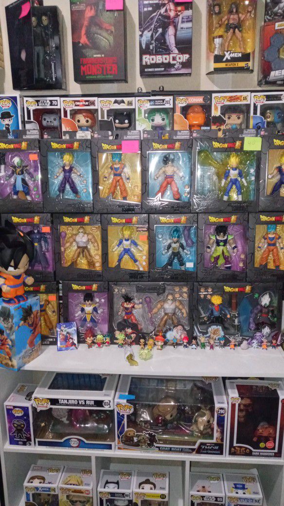 Come Check Out My Action figures, Funkos & Collectibles toys New & Loose Figures