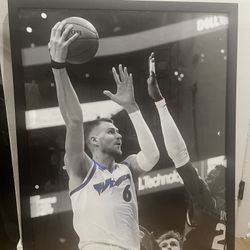 Kristaps Porzingis Washington Wizards Framed Photo 32x42