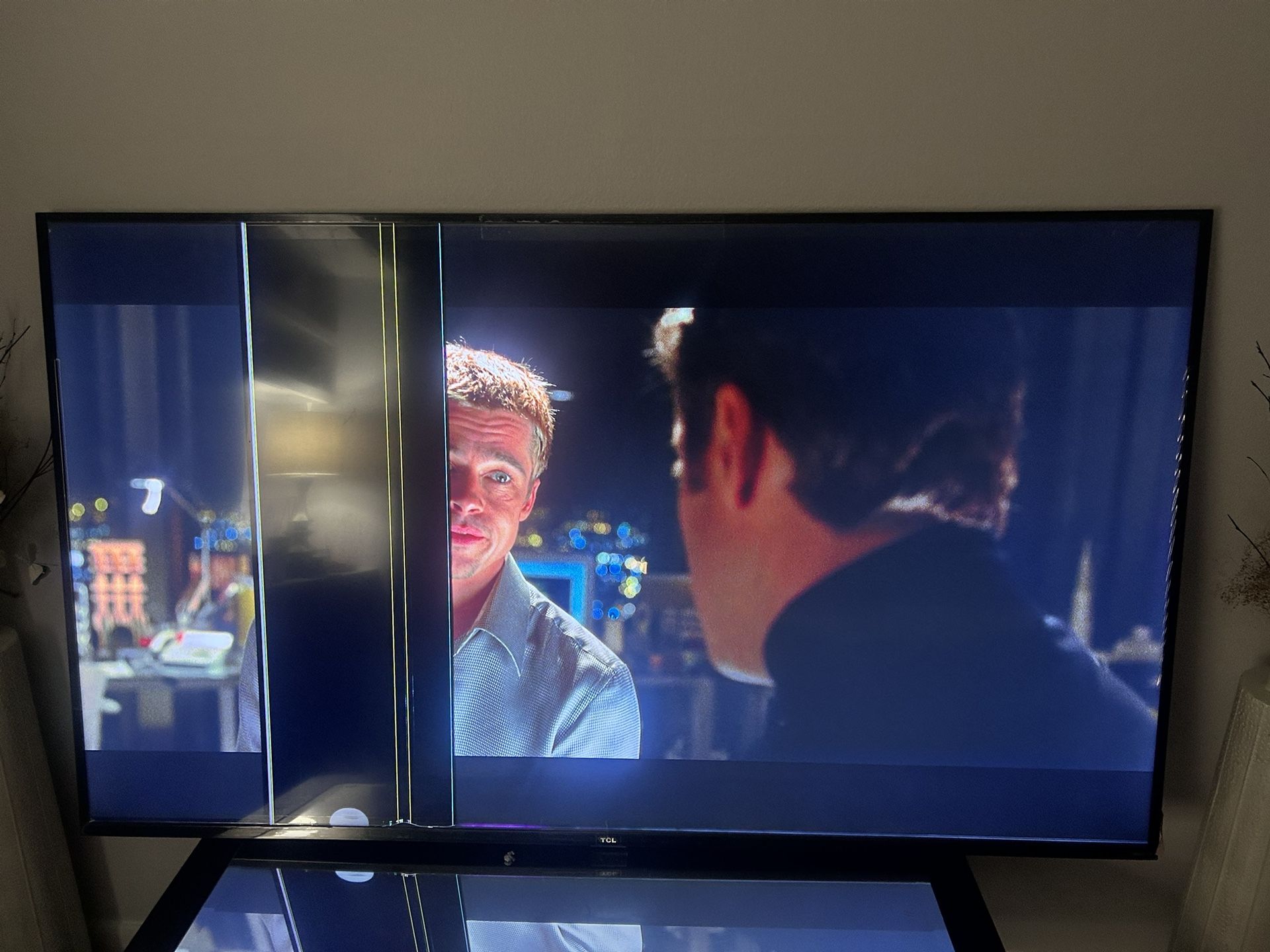 75inch Roku Tv for REPAIR Or PARTS 