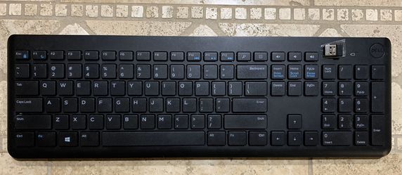 DELL Wireless Keyboard Model WK117 with Dongle
