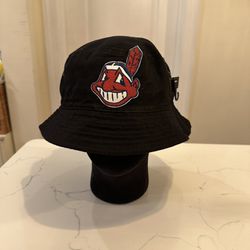Cleveland Indians Bucket Hat XL -L Adult 