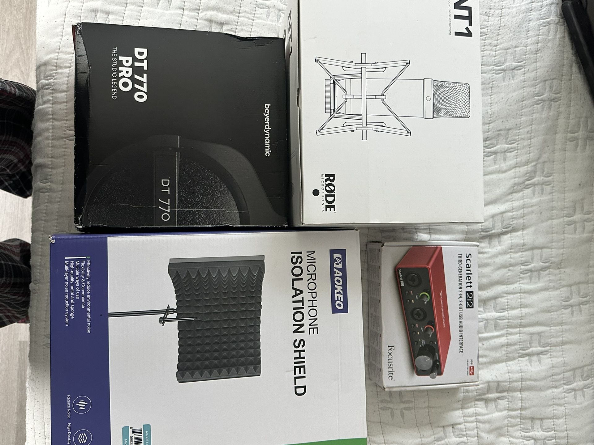 Full Home Studio Equipment 