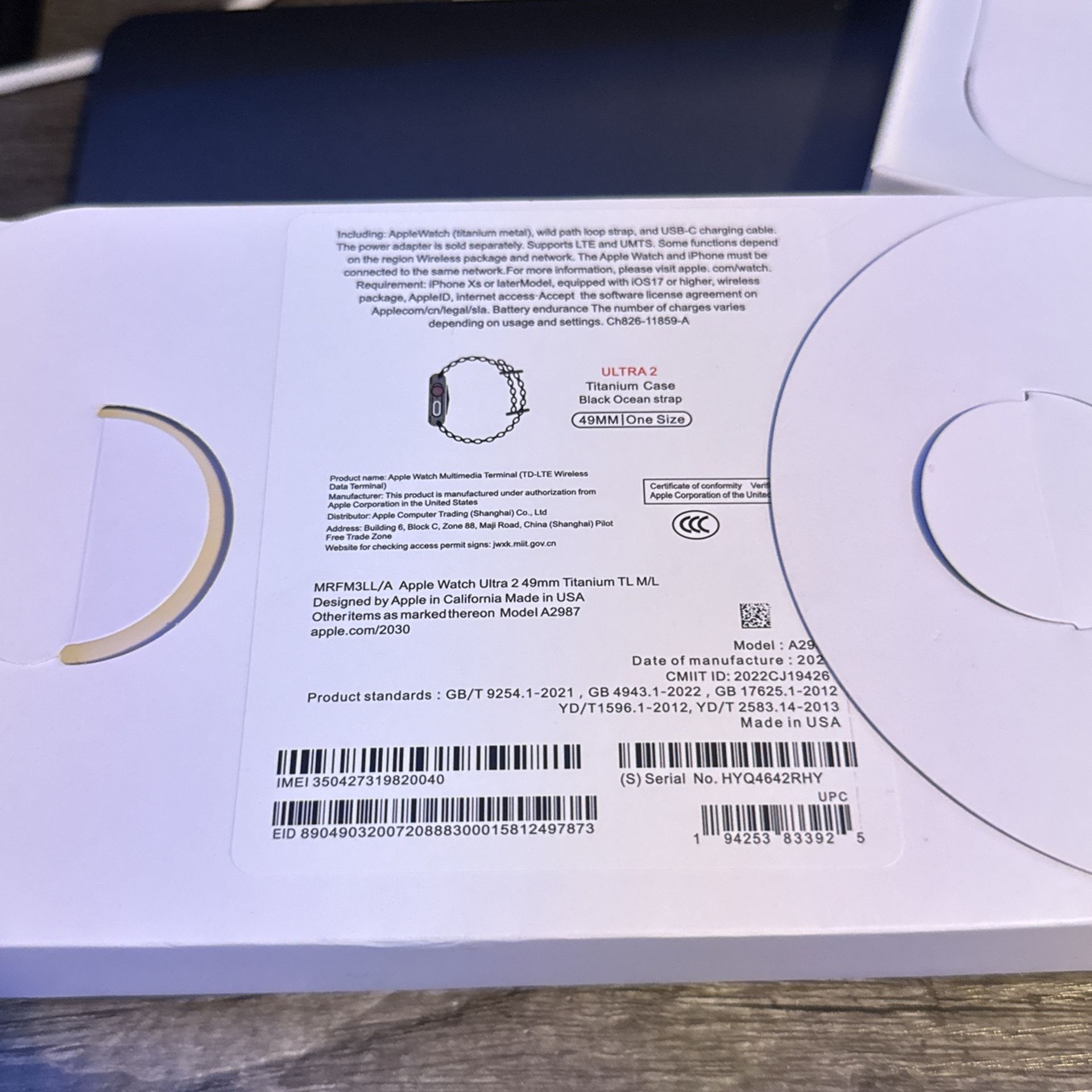Apple Watch ULTRA 2