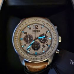 Citizen Eco Drive Weekender Chronograph Men's Watch, 44mm NWT