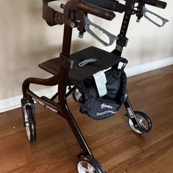 Drive Medical Nitro Sprint Foldable Rollator Walker with Seat (brand new in box)