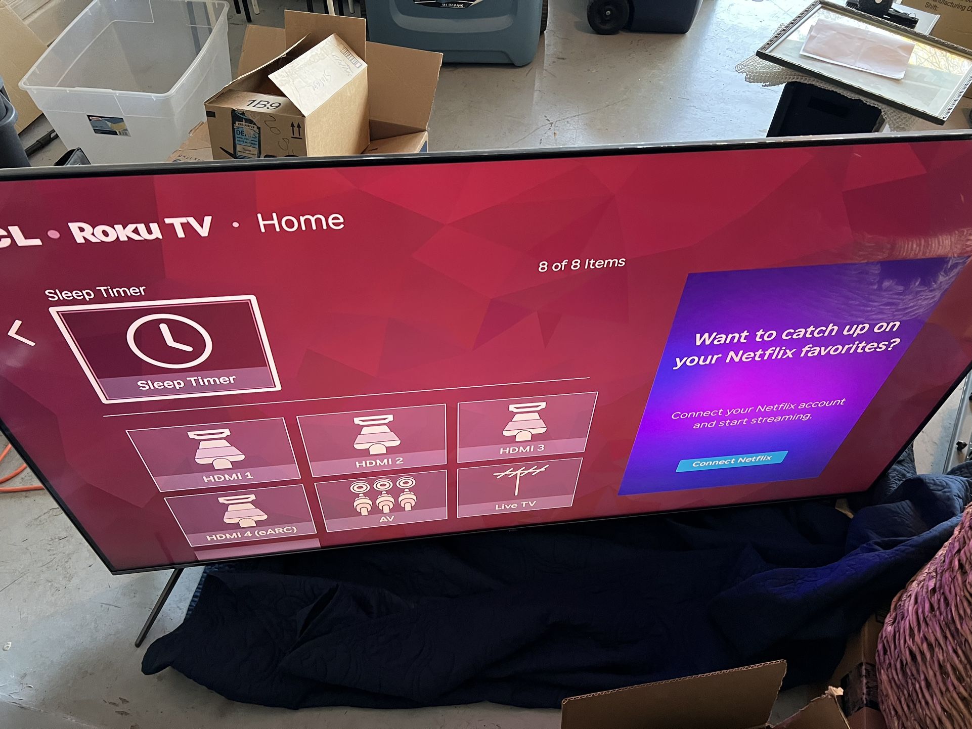 65” 4K QLED Roku TV