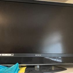 Sony BRAVIA 42” TV With Minor Lines On The Left Top Of The Screen