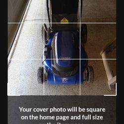 Kobalt Electric Push Lawn Mower