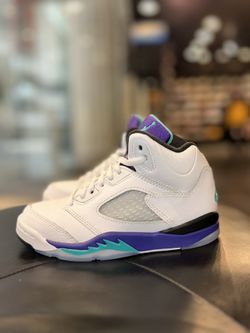 Kids Air Jordan 5 Grape Size 13c 