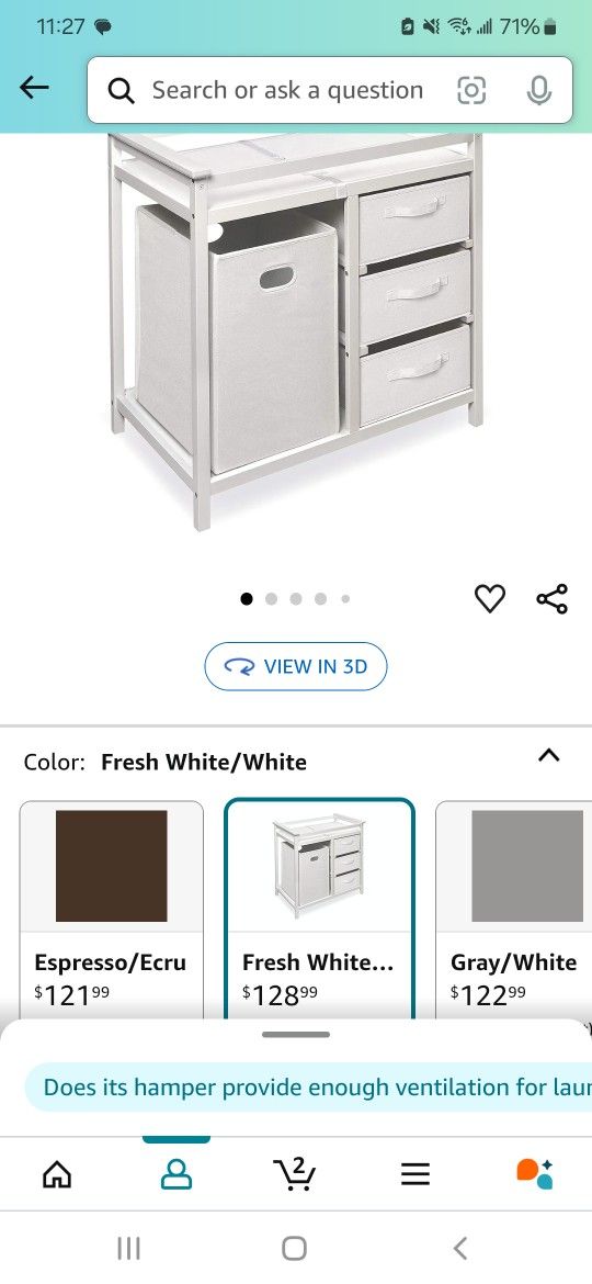Changing Table