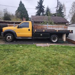 2006 F-550 Single cab Flat bed
