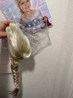Peluca de frozen para niña