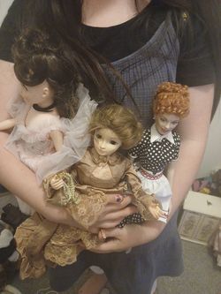 Hard rubber dolls