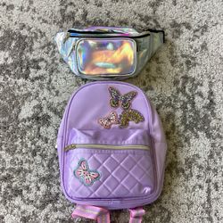 Mini Backpack And Fanny Pack