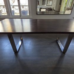 RH Live Edge Dining Table