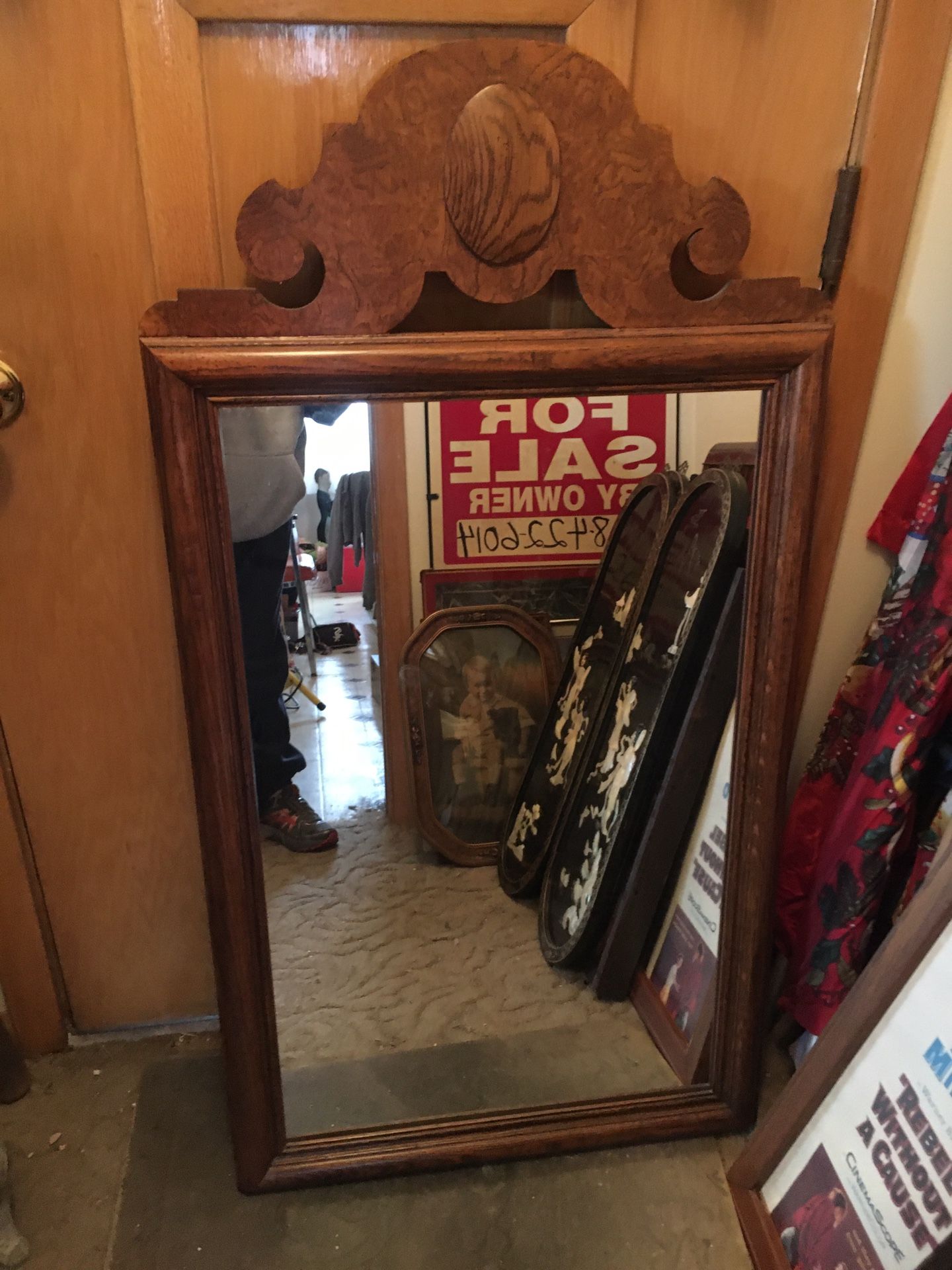 Oak Mirror /unique