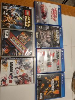 Ps3 & Ps4 Games