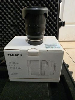 Tamron 17-28mm F2.8 Sony lens