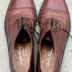 salvatore ferragamo studio shoes. Italian Pure Calf Leather. Size 10.5