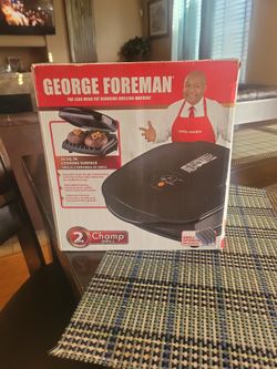 George Foreman 36" Grill NEW in Box. $20