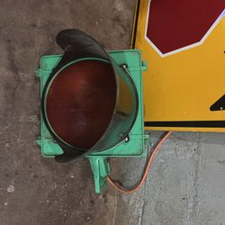Red traffic light